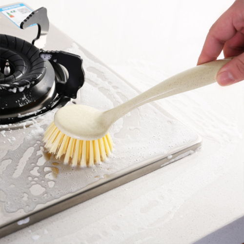 廚房不臟手去污長柄洗鍋刷子洗碗刷可掛式清潔刷洗碗刷